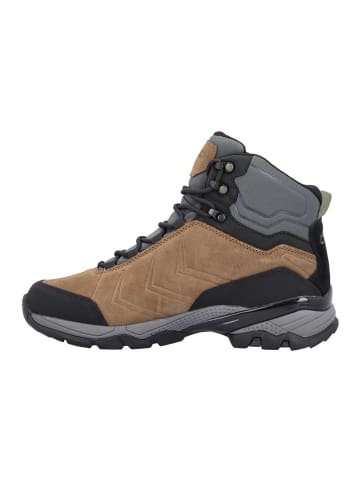 CMP Leder-Trekkingboots "Melnick" in Hellbraun/ Grau