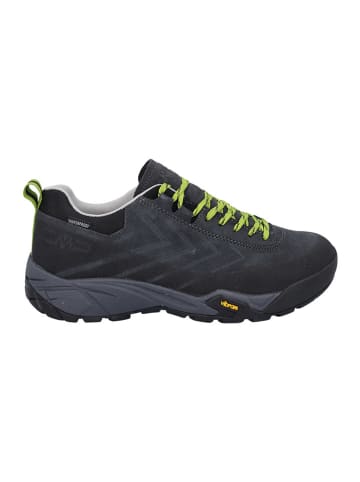 CMP Leder-Trekkingschuhe "Mintaka" in Grau/ Limette