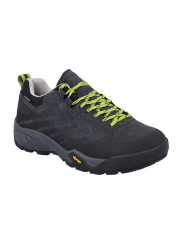 CMP Leder-Trekkingschuhe "Mintaka" in Grau/ Limette