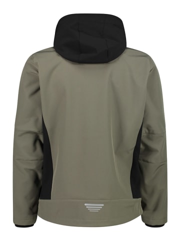 CMP Softshelljacke in Beige/ Schwarz