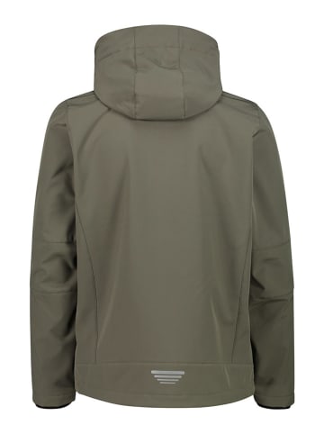 CMP Softshelljas kaki/oranje
