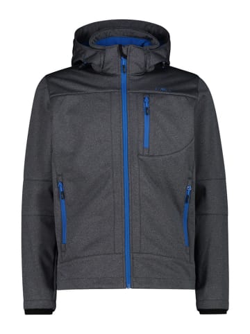 CMP Softshelljacke in Anthrazit/ Blau