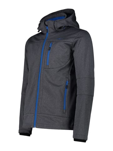 CMP Softshelljacke in Anthrazit/ Blau