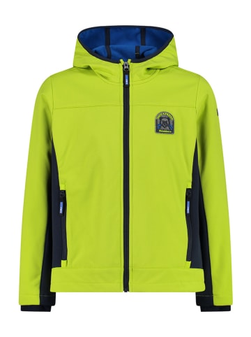 CMP Softshelljacke in Limette/ Schwarz