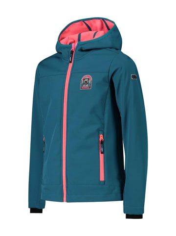 CMP Softshelljacke in Petrol/ Rosa
