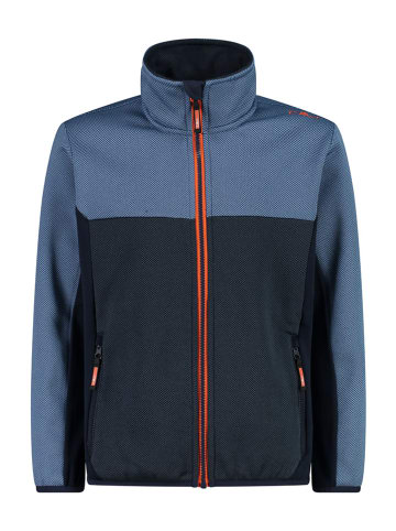 CMP Fleece vest donkerblauw/antraciet