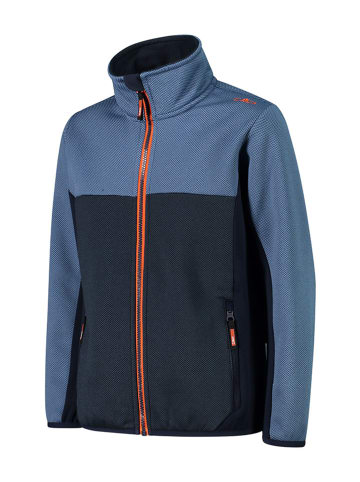 CMP Fleece vest donkerblauw/antraciet