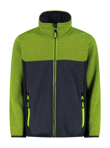 CMP Fleece vest groen/antraciet