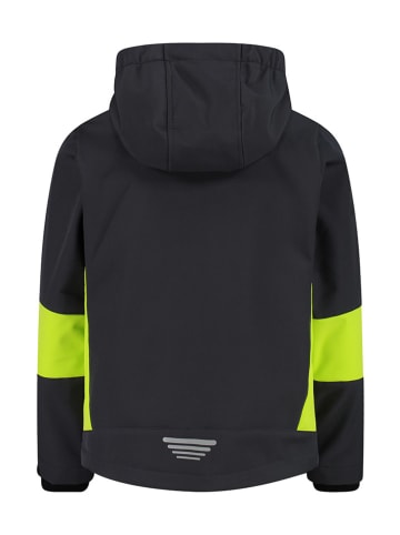 CMP Softshelljacke in Schwarz/ Limette
