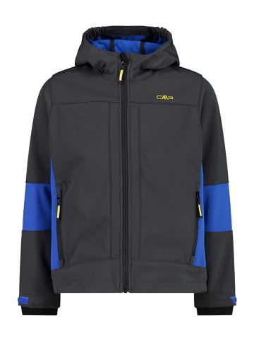 CMP Softshelljacke in Anthrazit/ Blau