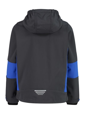 CMP Softshelljas antraciet/blauw