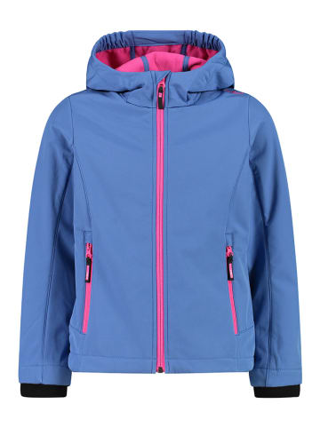 CMP Softshelljacke in Blau/ Pink