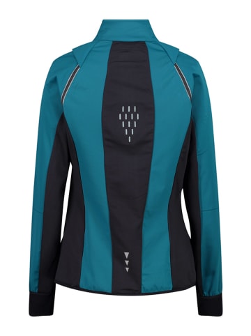 CMP Funktionsjacke in Türkis/ Schwarz