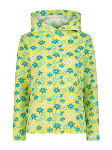 CMP Hoodie blauw/geel