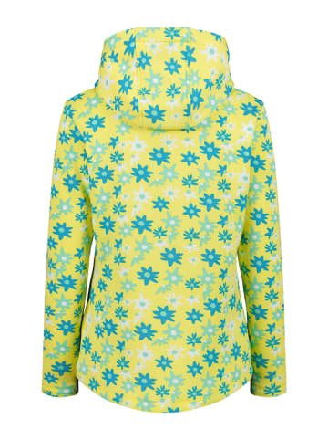 CMP Hoodie in Blau/ Gelb