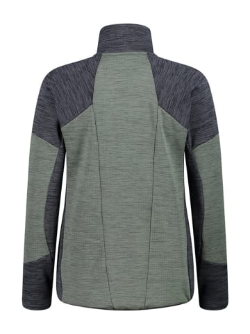 CMP Fleecejacke in Khaki/ Grau