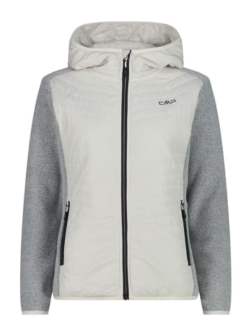 CMP Hybride jas crème/grijs