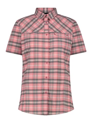 CMP Functionele blouse grijs/lichtroze