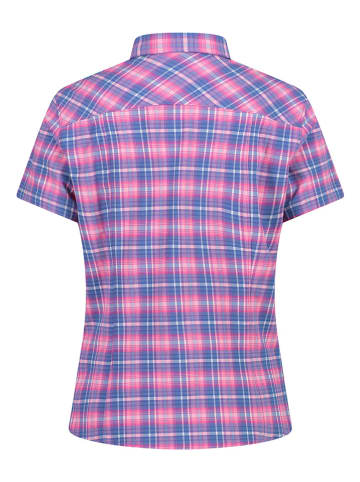 CMP Funktionshemd in Blau/ Rosa