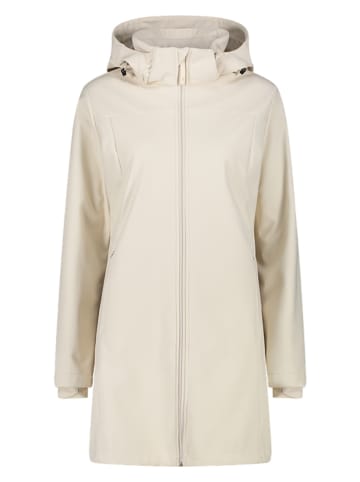 CMP Parka softshellowa w kolorze kremowym
