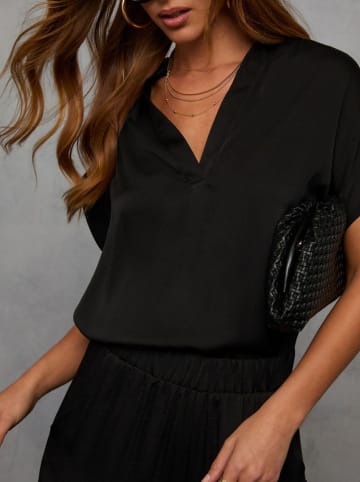 Milan Kiss Bluse in Schwarz