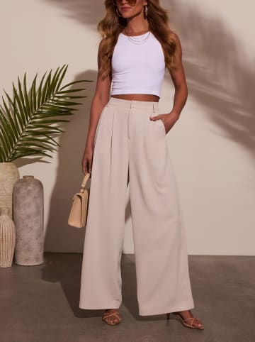 Milan Kiss Marlenehose in Creme