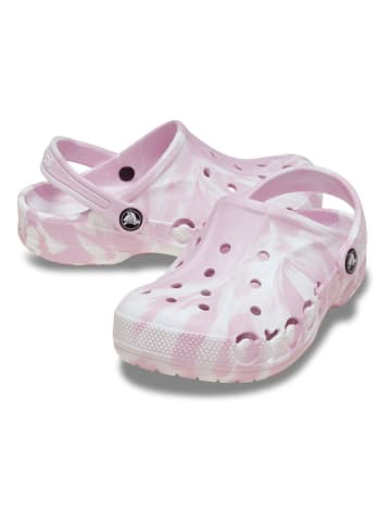 Crocs Crocs "Baya" in Rosa/ Weiß