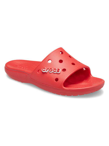 Crocs Klapki "Classic" w kolorze czerwonym