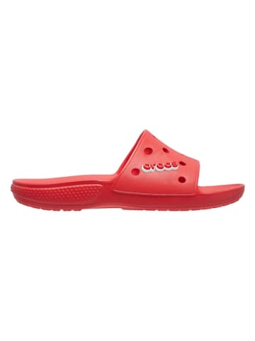 Crocs Klapki "Classic" w kolorze czerwonym