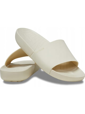 Crocs Pantoletten "Splash" in Creme
