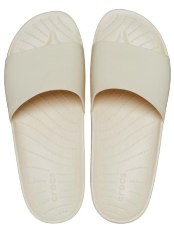 Crocs Pantoletten "Splash" in Creme