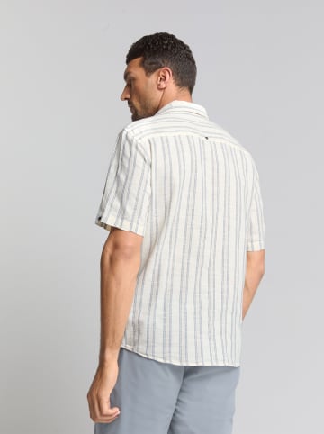 No Excess Hemd - Regular fit - in Creme/ Hellblau