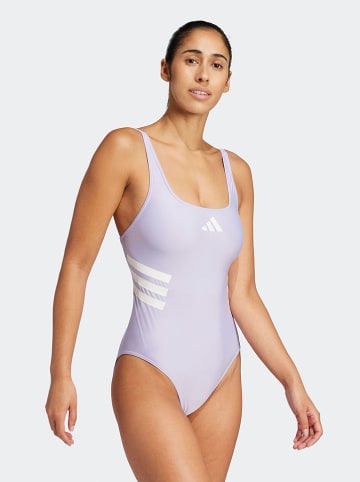 adidas Badeanzug in Lila