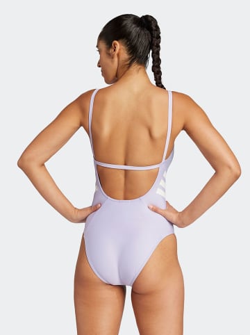 adidas Badeanzug in Lila