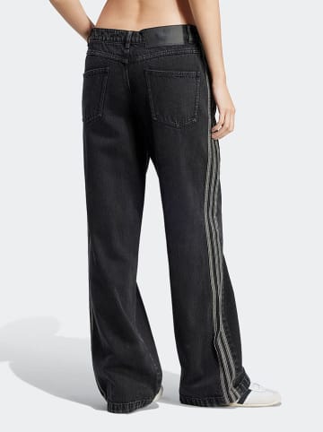adidas Jeans - Wide leg - in Schwarz