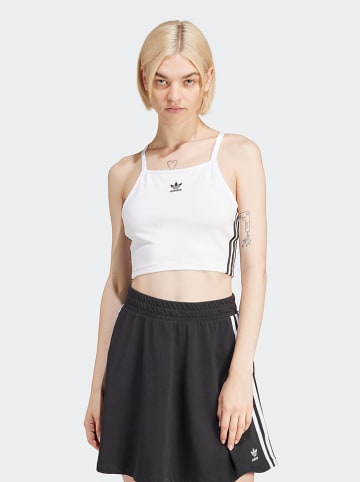 adidas Top in Weiß