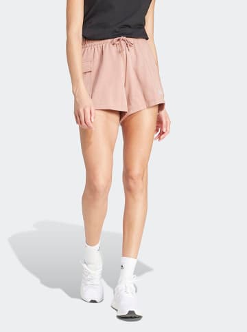 adidas Szorty dresowe w kolorze jasnoróżowym