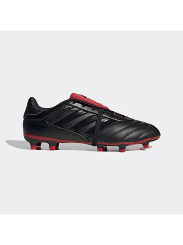 adidas Leder-Fußballschuhe in Schwarz