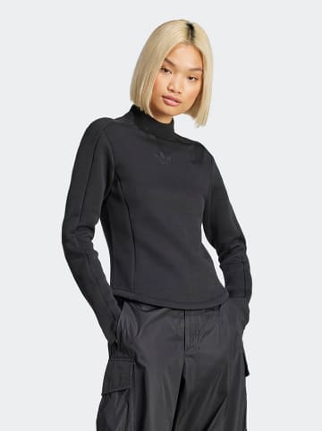 adidas Longsleeve in Schwarz
