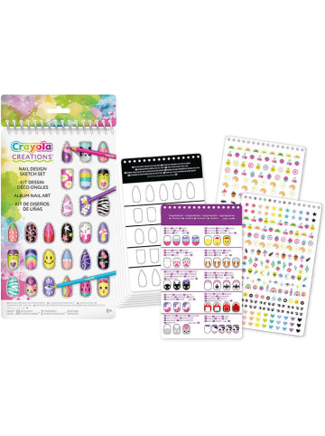 Crayola Kreativ-Set "Nail Art Album" - ab 8 Jahren
