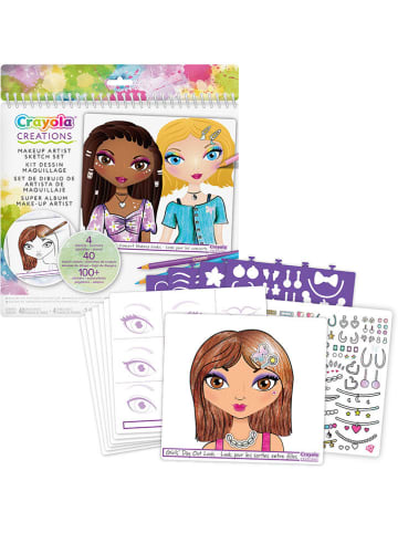 Crayola Kolorowanka z naklejkami "Make-up" - 8+