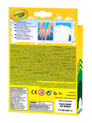 Crayola 12-delige set: fineliners - vanaf 3 jaar