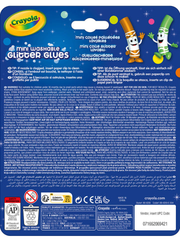 Crayola Kleje brokatowe (16 szt.) - 3+