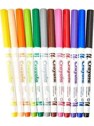 Crayola Flamastry (144 szt.) - 3+