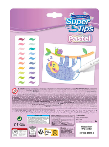 Crayola 20er-Set: Filzstifte - ab 3 Jahren