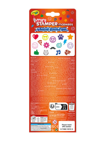 Crayola 16er-Set: Mini-Filzstifte - ab 3 Jahren