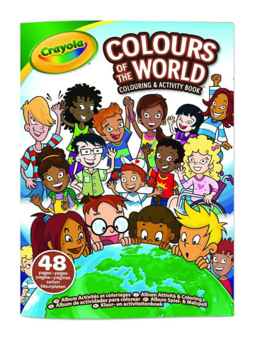 Crayola Malbuch "Colours of the World" - ab 3 Jahren