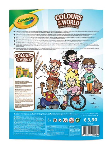 Crayola Malbuch "Colours of the World" - ab 3 Jahren
