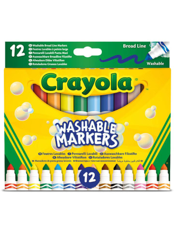Crayola 12er-Set: Filzstifte - ab 3 Jahren
