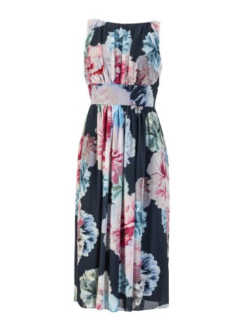 SWING Kleid in Dunkelblau/ Rosé
